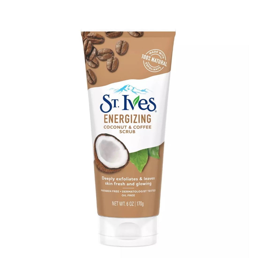 ST. IVES ENERGIZING COCONUT & COFFEE SCRUB 170G