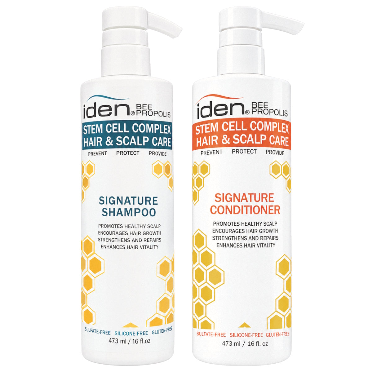 IDEN BEE PROPOLIS SIGNATURE SHAMPOO/CONDITIONER 473ML