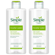 (BUNDLE OF 2) SIMPLE KIND TO SKIN MICELLAR WATER 200ML