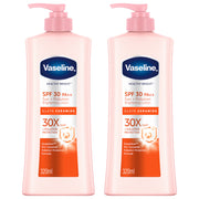 (BUNDLE OF 2) VASELINE HEALTHY BRIGHT SPF 30 PA++ SUN + POLLUTION PROTECTION LOTION 320ML