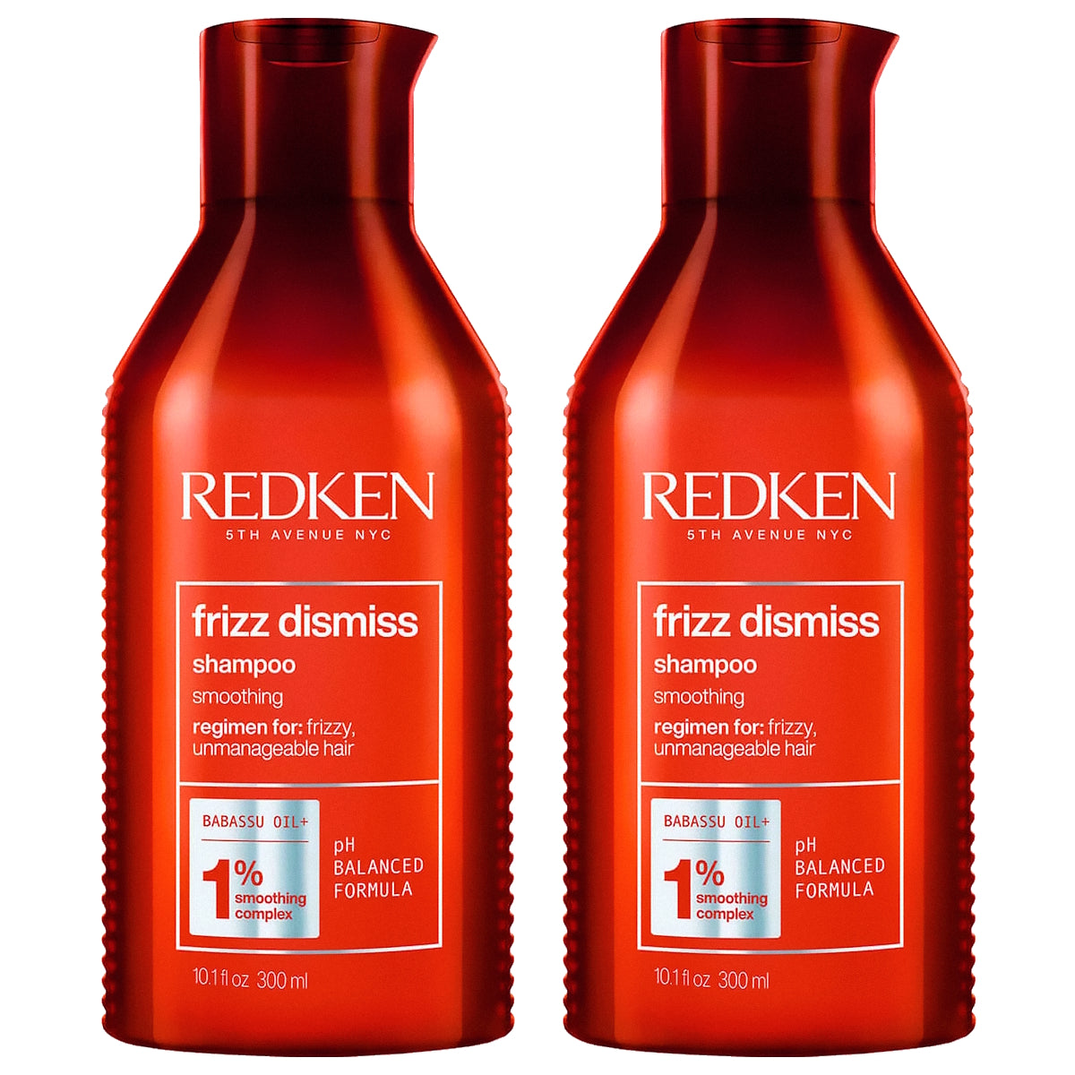 (BUNDLE OF 2) REDKEN FRIZZ DISMISS SHAMPOO 300ML