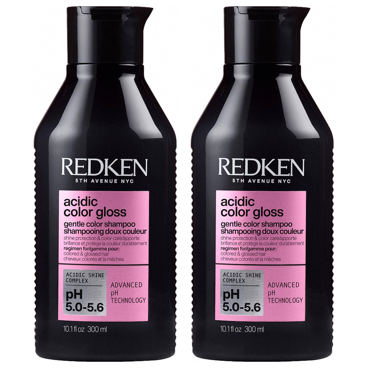 (BUNDLE OF 2) REDKEN ACIDIC COLOR GLOSS GENTLE COLOR SHAMPOO 300ML