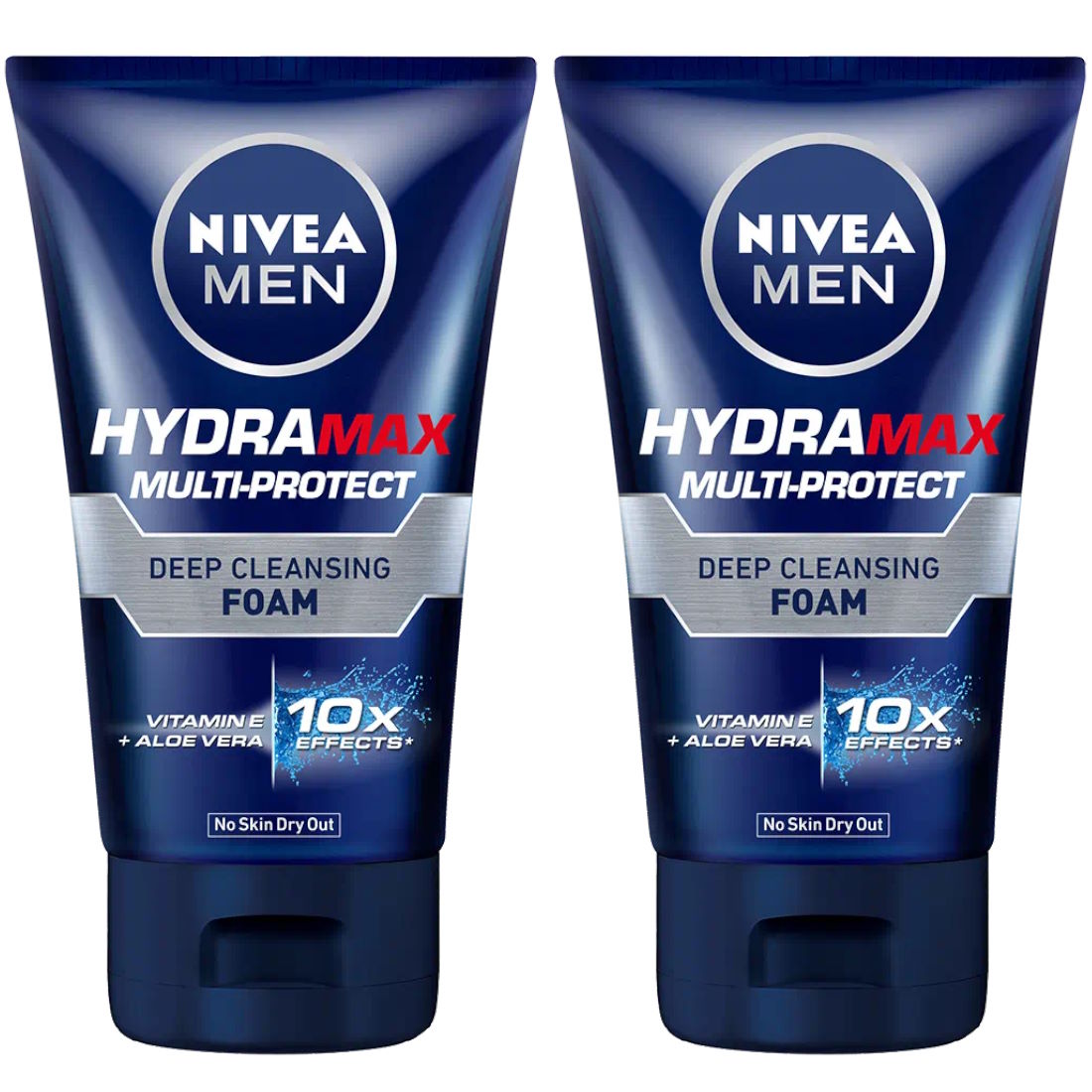 (BUNDLE OF 2) NIVEA MEN HYDRAMAX MULTI-PROTECT DEEP CLEANSING FOAM 100G