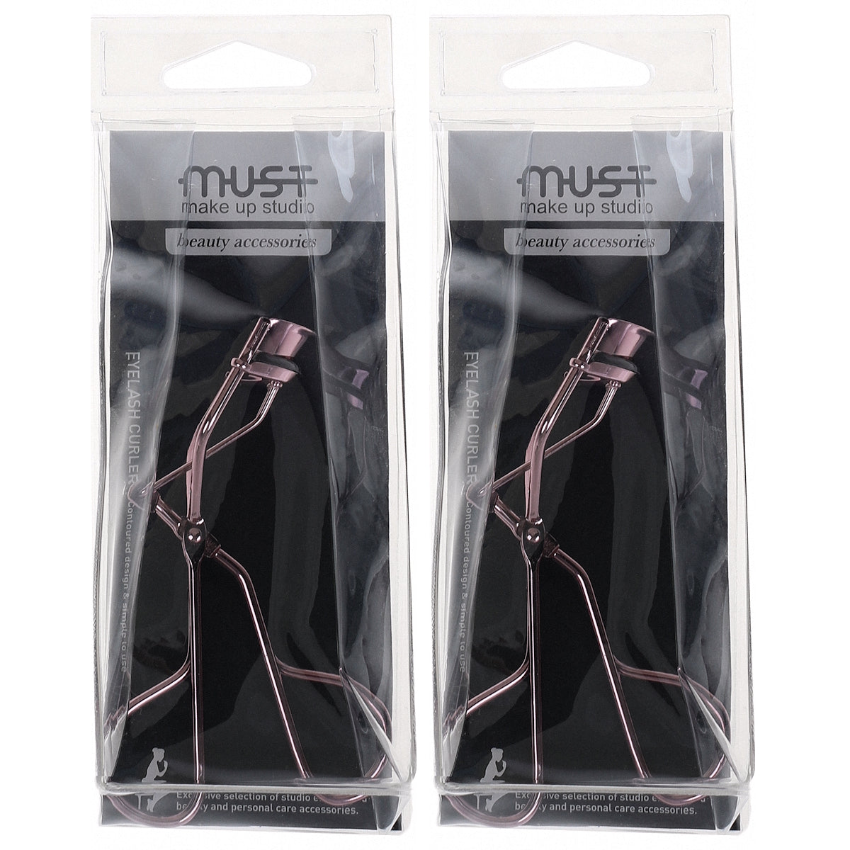 (BUNDLE OF 2) MUST 6422 ROSE GOLD EYELASH CURLER