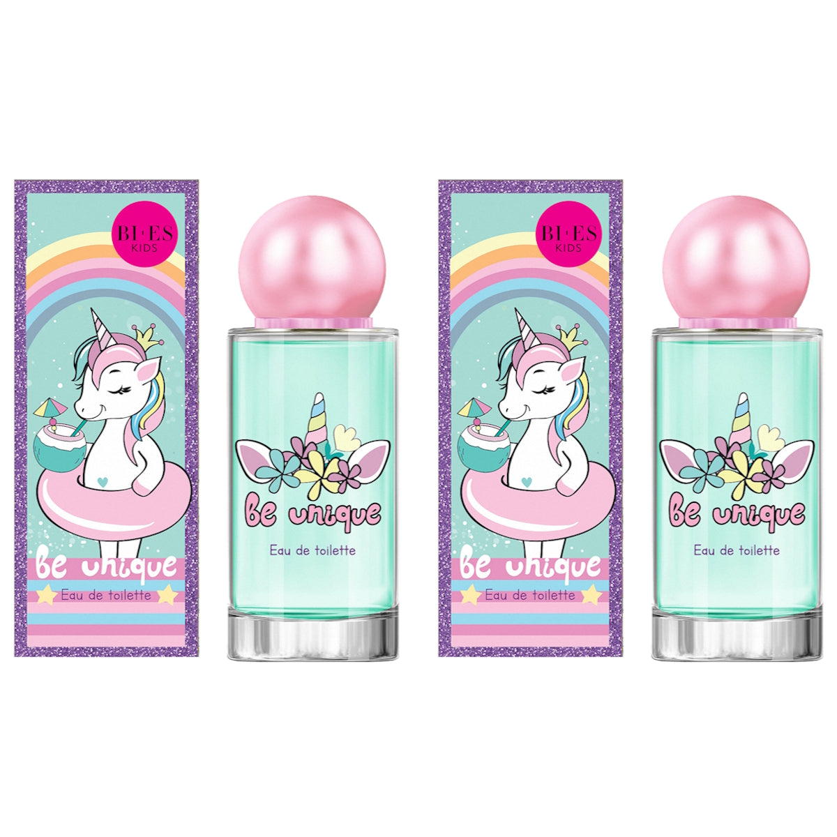 (BUNDLE OF 2) BI-ES KIDS BE UNIQUE EAU DE TOILETTE 50ML