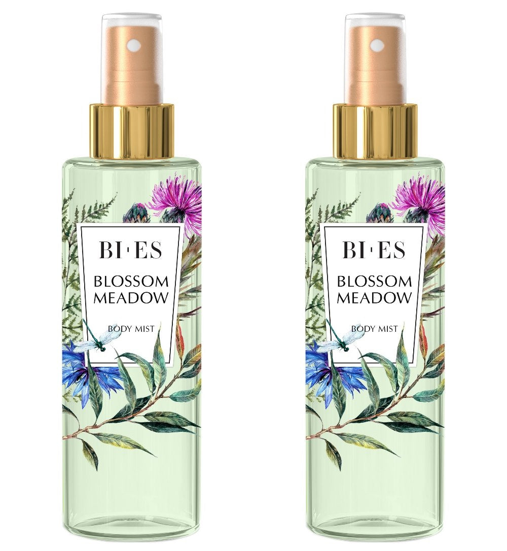 (BUNDLE OF 2) BI-ES BLOSSOM MEADOW BODY MIST 200ML  (EXP:10/2027)