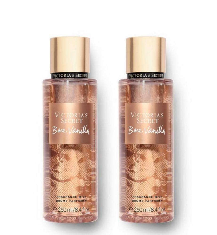 (BUNDLE OF 2) VICTORIA'S SECRET FRAGRANCE MIST BARE VANILLA 250ML