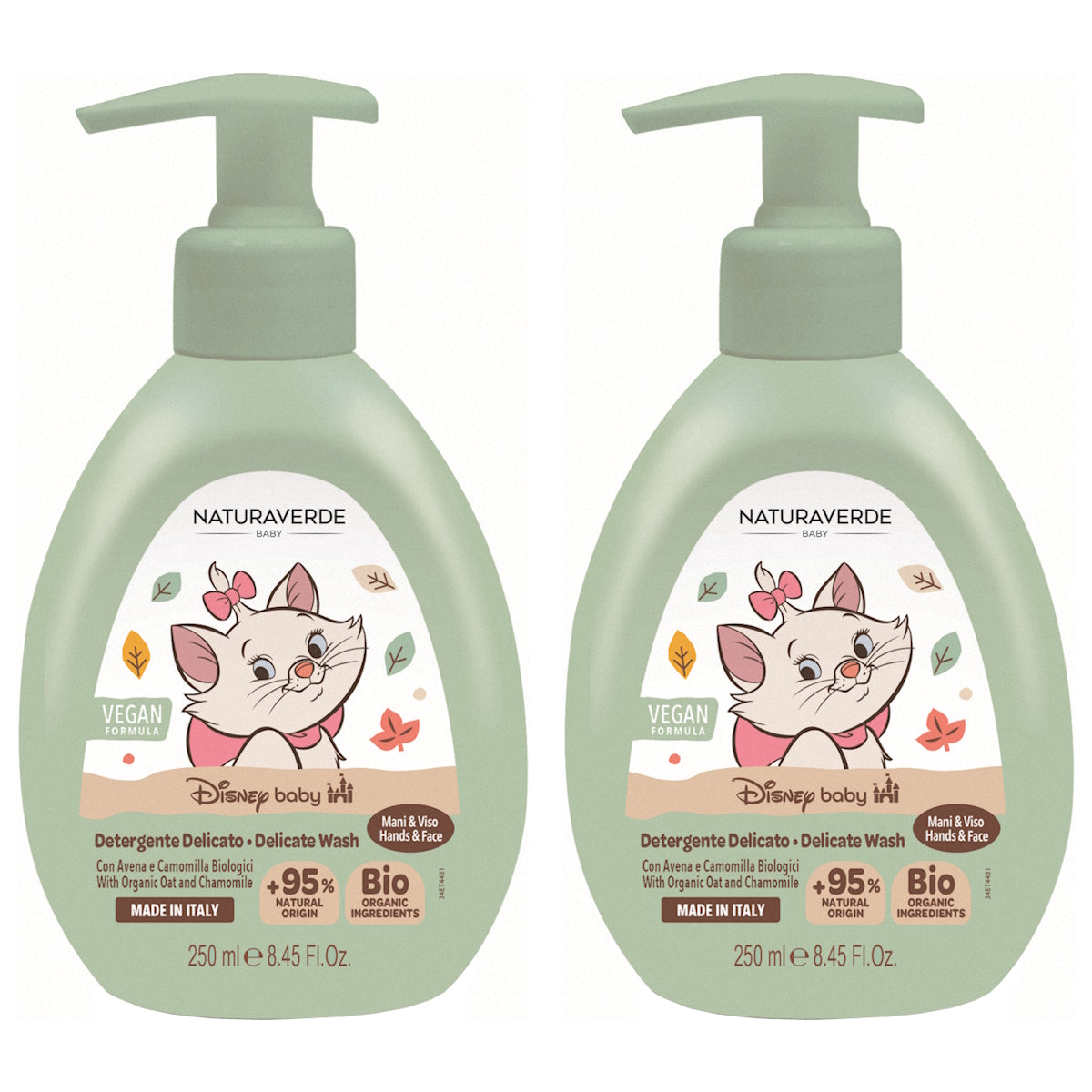 (BUNDLE OF 2) NATURAVERDE DISNEY BABY DELICATE WASH 250ML