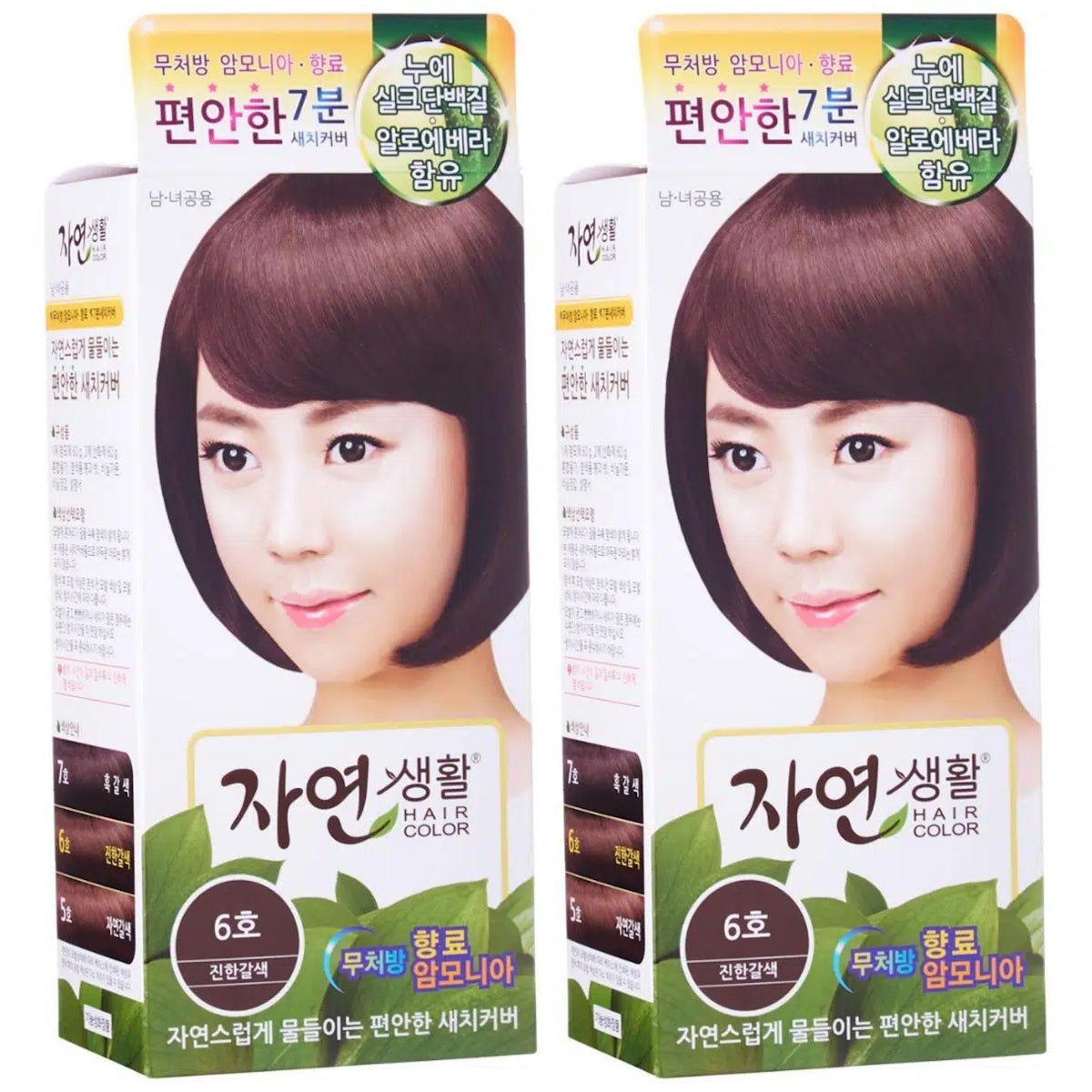 (BUNDLE OF 2) ECO TIME HAIR COLOR 6