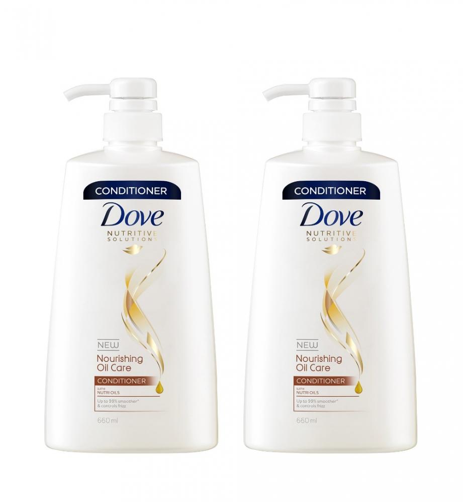 (BUNDLE OF 2) DOVE CONDITIONER NOURISHING OIL CARE 660ML