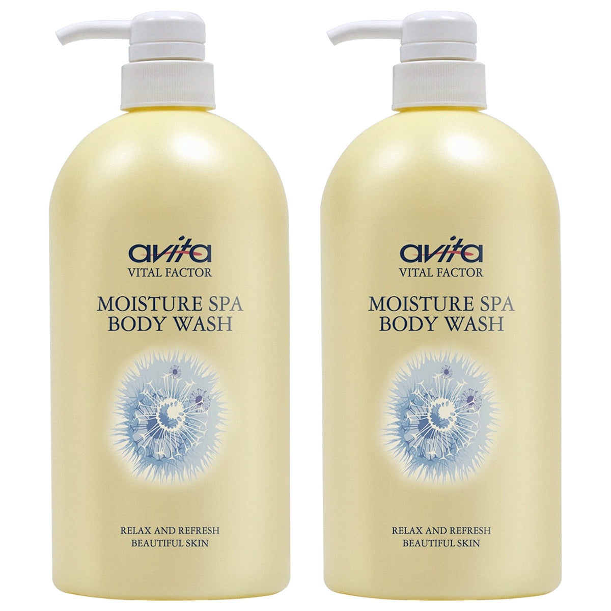 (BUNDLE OF 2) AVITA MOISTURE SPA BODY WASH 1000ML