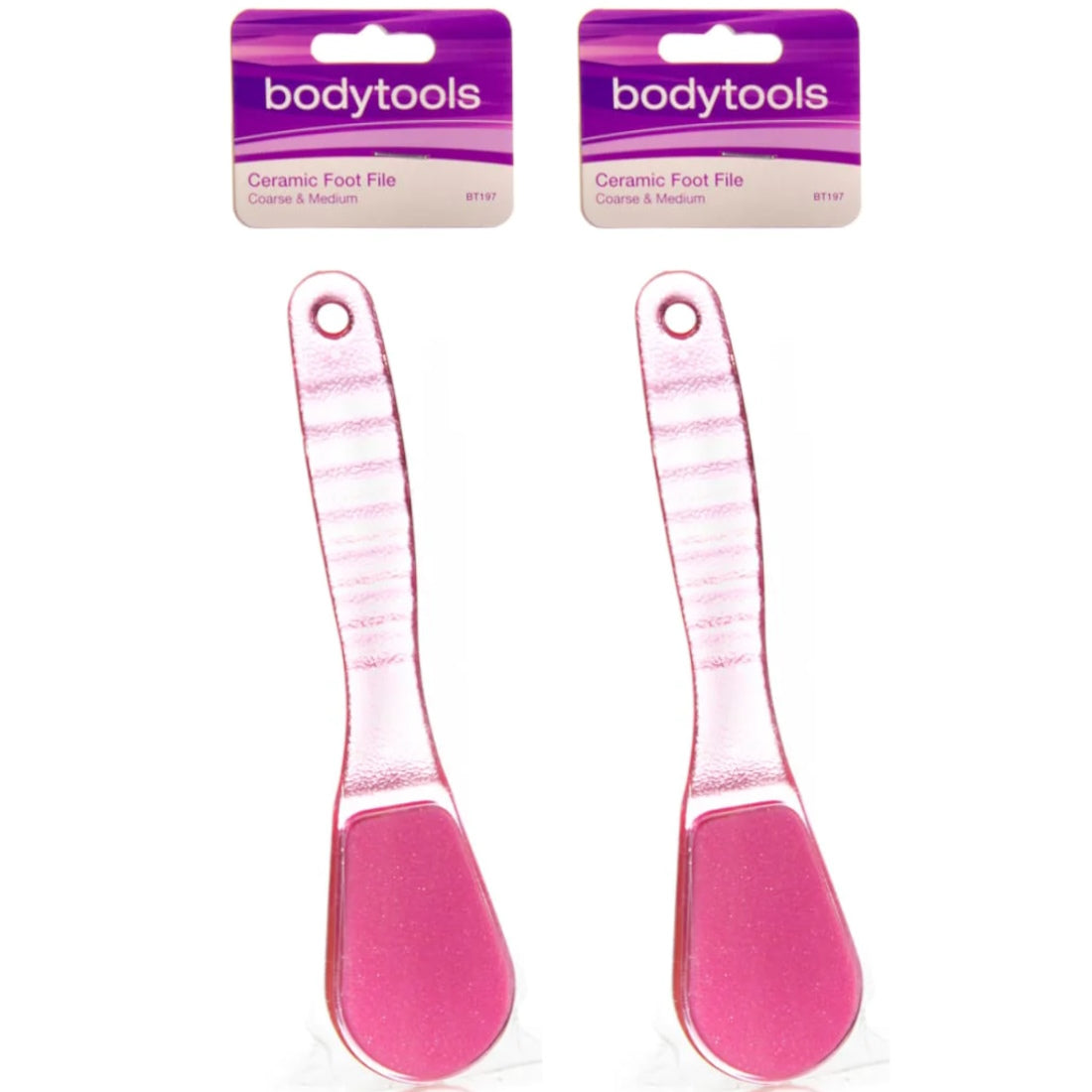 (BUNDLE OF 2) BT197 BODYTOOLS CERAMIC FOOT FILE