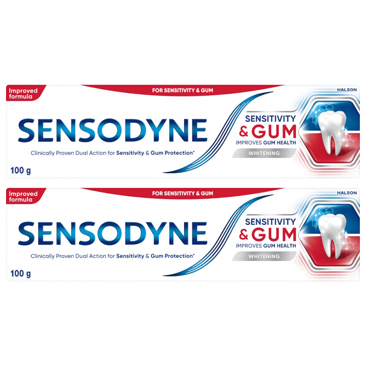 (BUNDLE OF 2) SENSODYNE SENSITIVITY & GUM WHITENING 100G