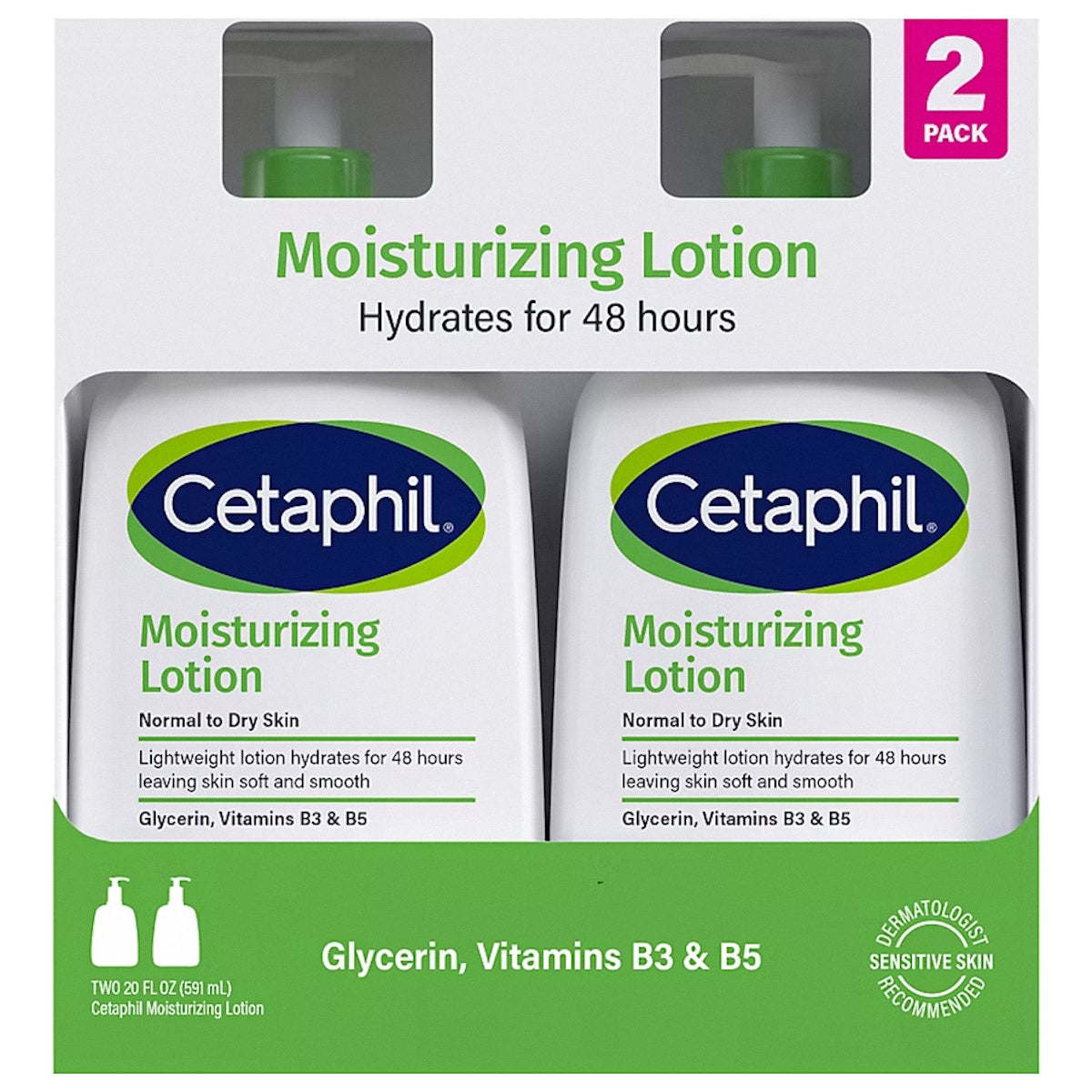 CETAPHIL MOISTURIZING LOTION 591ML