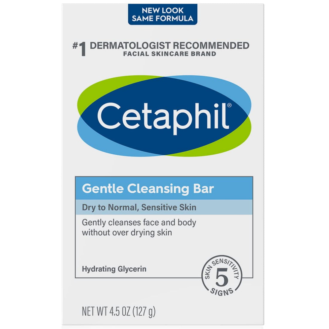 CETAPHIL GENTLE CLEANSING BAR 127G