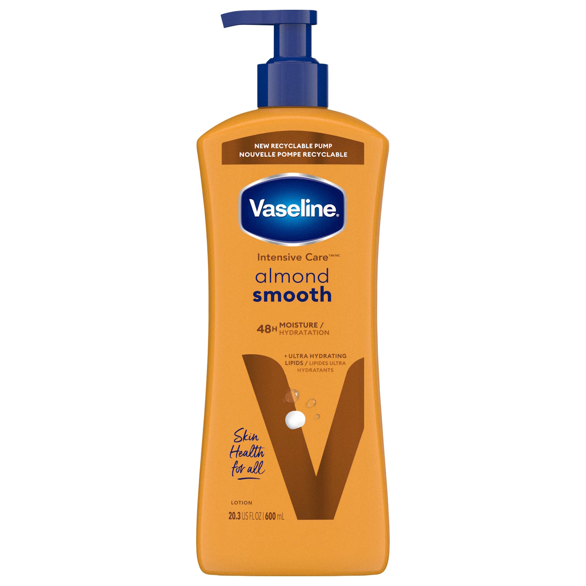 VASELINE ALMOND SMOOTH LOTION 600ML (EXP:04/2027)