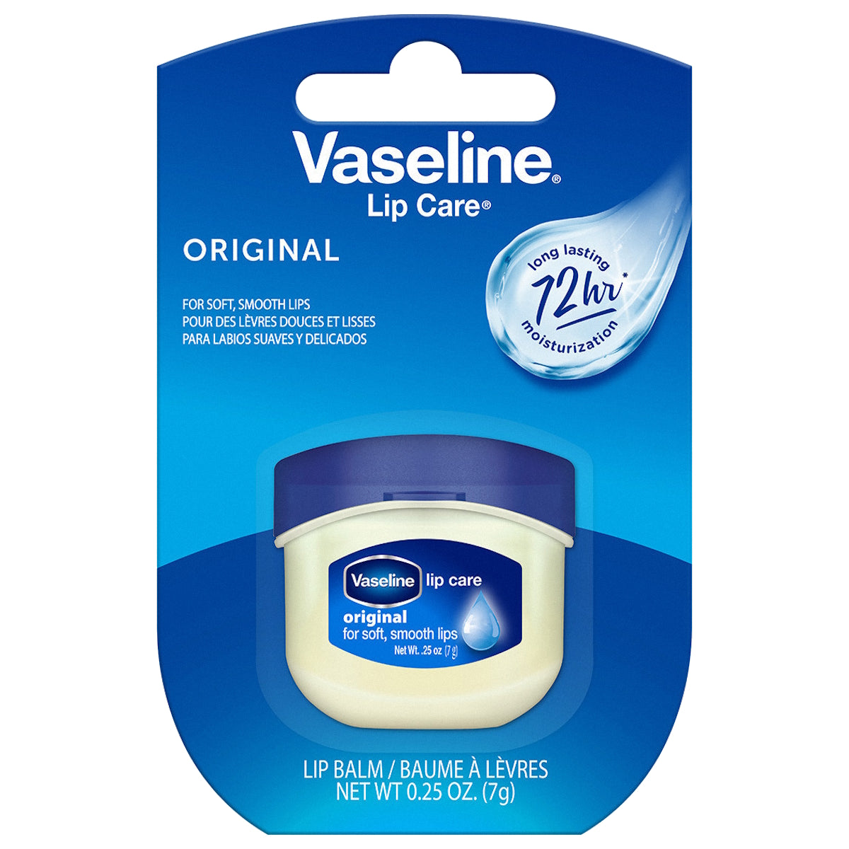 VASELINE LIP CARE TUB ORIGINAL 7G