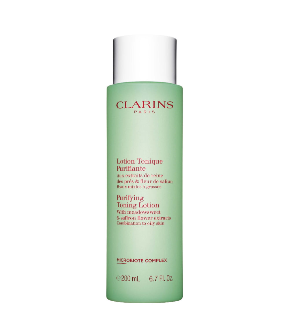 CLARINS PURIFYING TONING LOTION COMBINATION TO OILY SKIN 200ML