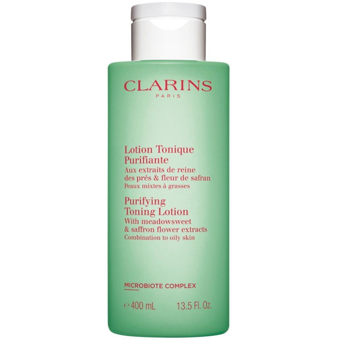 CLARINS PURIFYING TONING LOTION COMBINATION TO OILY SKIN 400ML