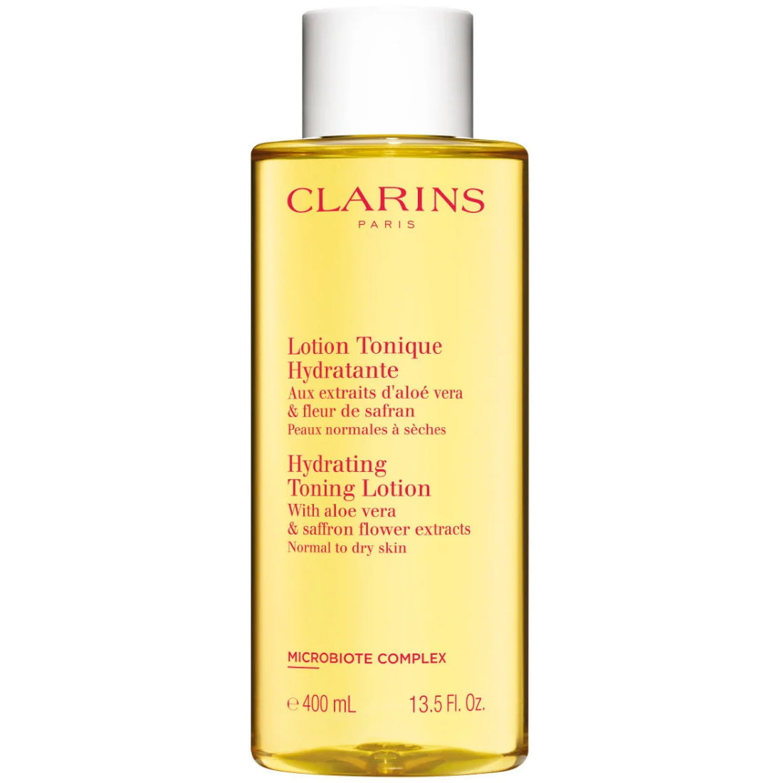 CLARINS HYDRATING TONING LOTION NORMAL TO DRY SKIN 400ML (EXP:11/2027)