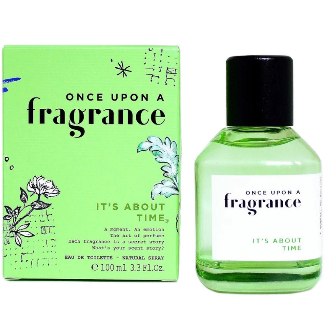 PARIS BLEU ONCE UPON A FRAGRANCE IT'S ABOUT TIME EDT (M) 100ML