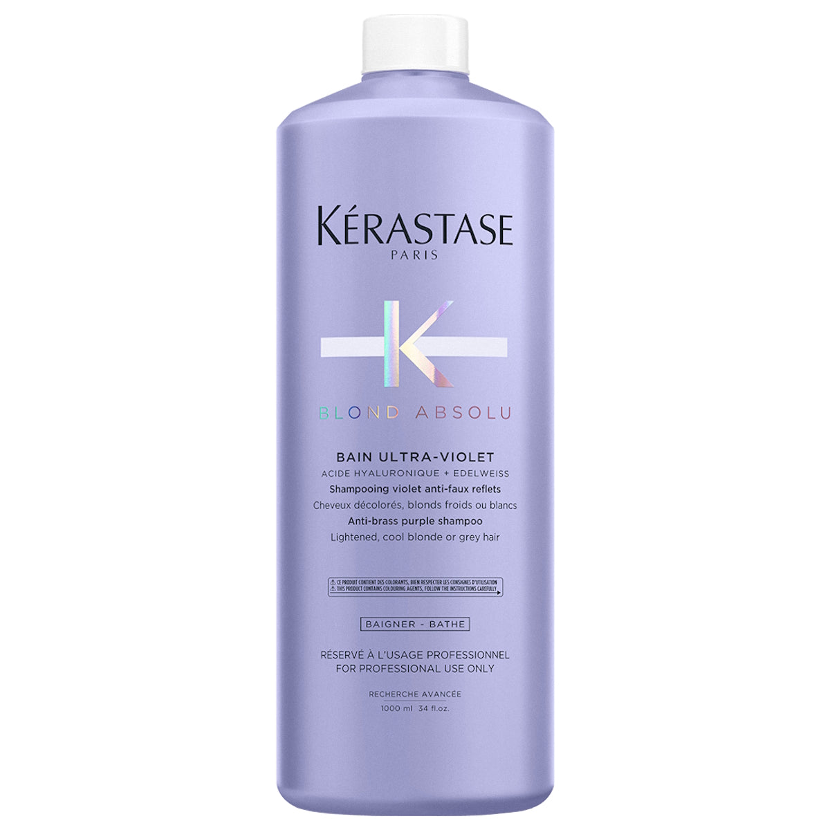 KERASTASE BLOND ABSOLU BAIN ULTRA-VIOLET SHAMPOO 1L (NO PUMP)