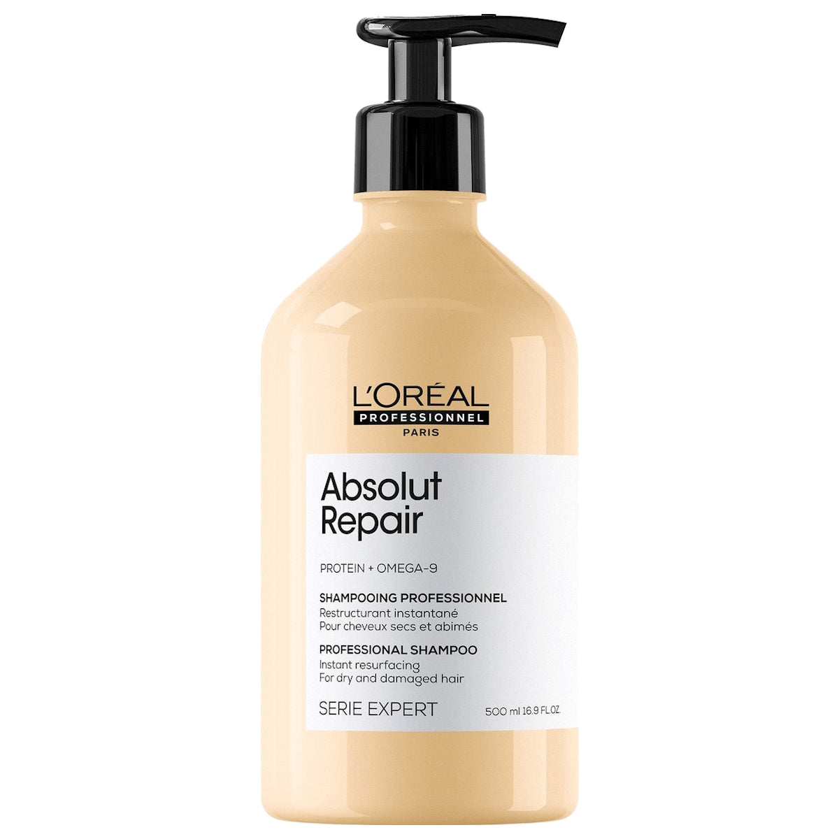 L'OREAL SERIE EXPERT PROTEIN + OMEGA-9 ABSOLUT REPAIR SHAMPOO 500ML