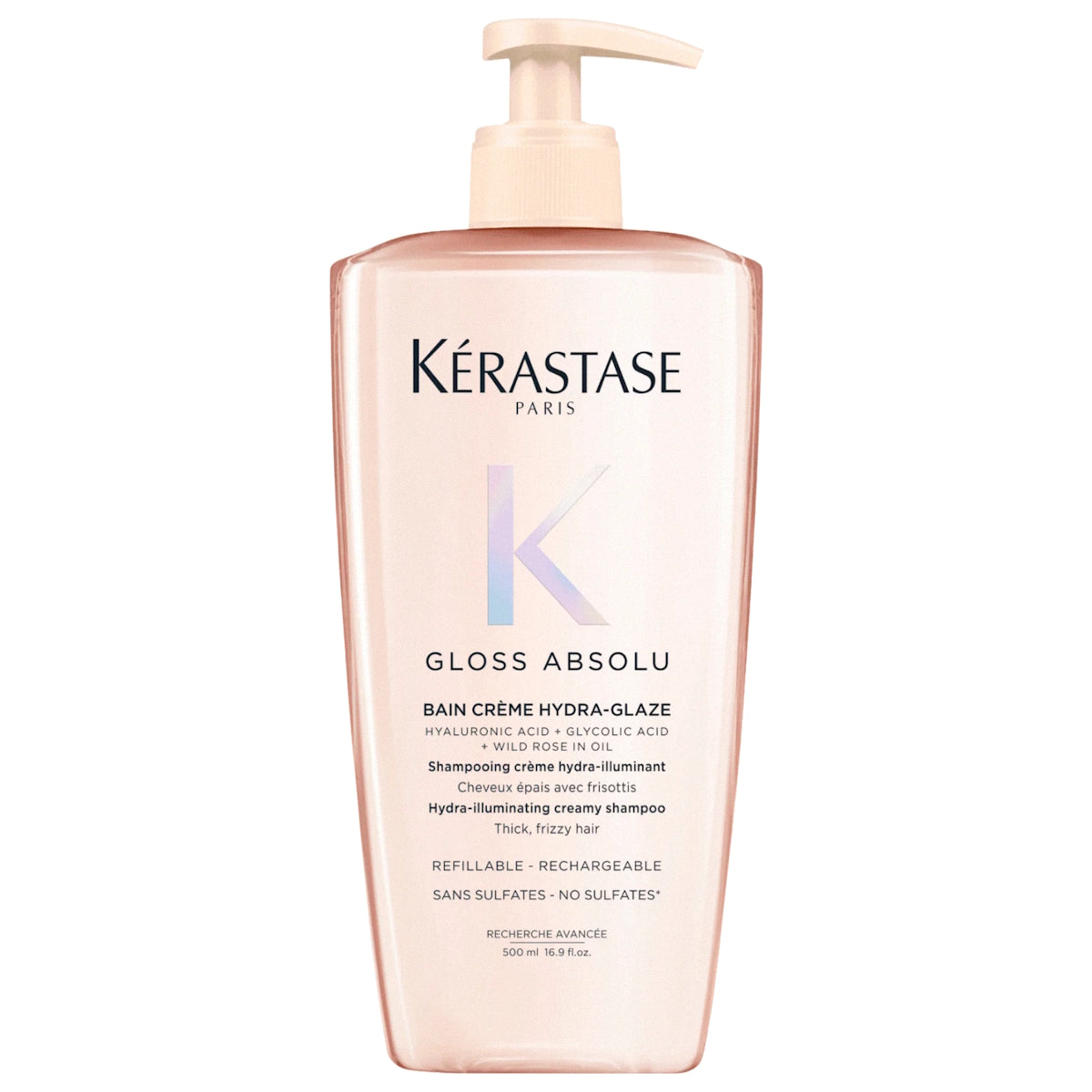 KERASTASE GLOSS ABSOLU BAIN CREME HYDRA-GLAZE SHAMPOO 500ML