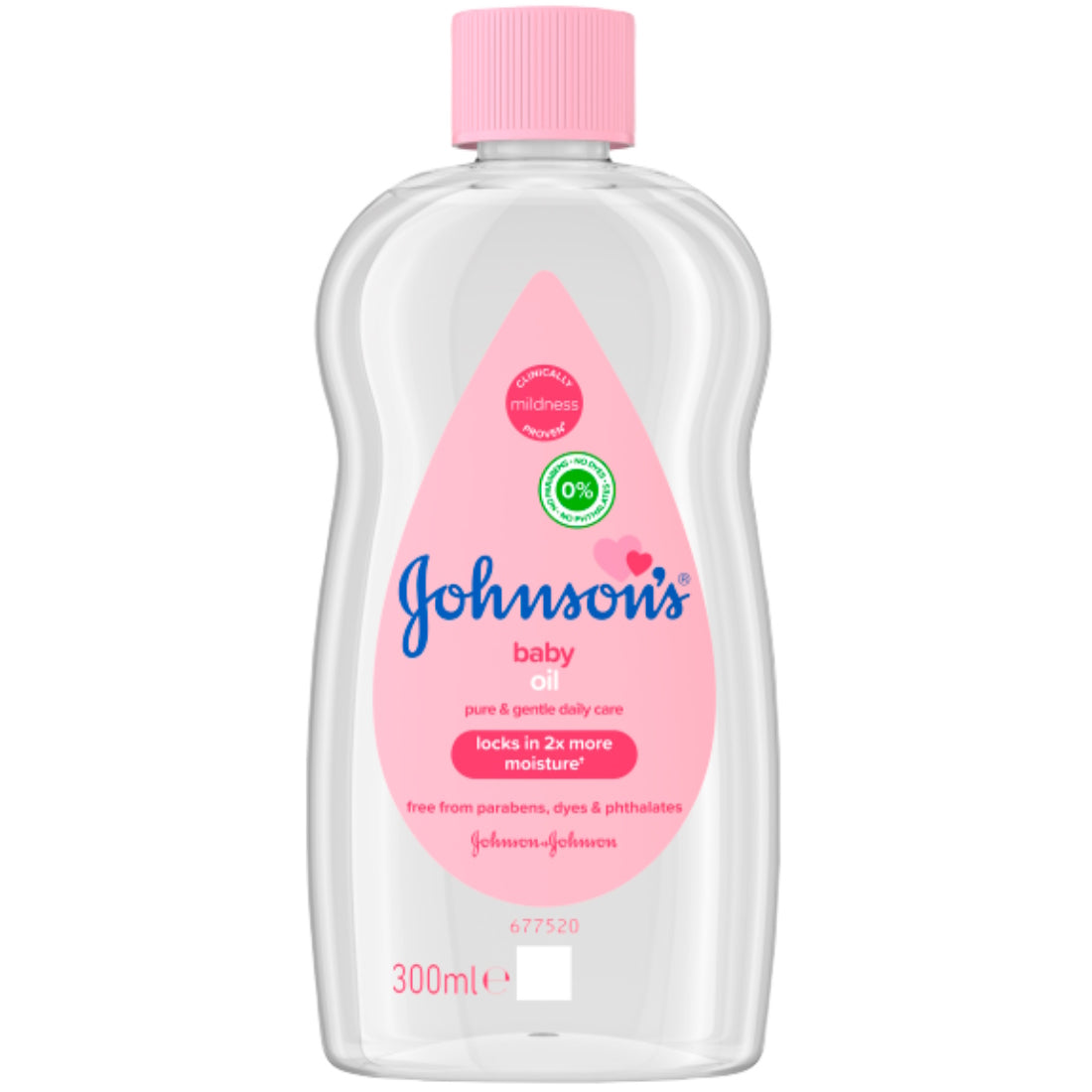 JOHNSON BABY OIL 300ML