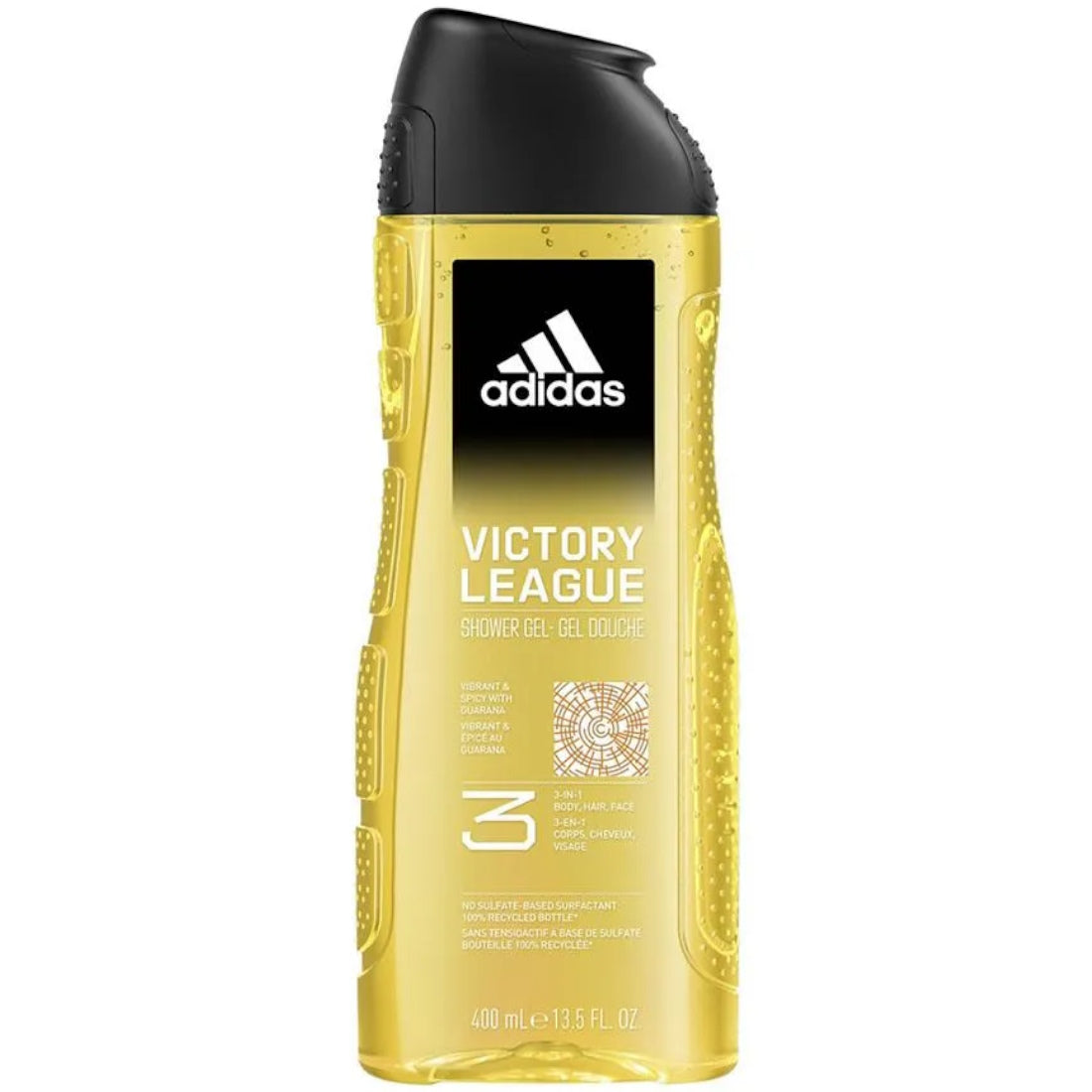 ADIDAS 3 IN 1 SHOWER GEL VICTORY LEAGUE 400ML (EXP : 07/2027)