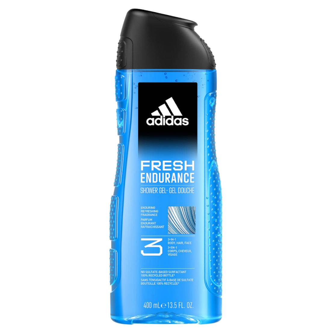 ADIDAS 3 IN 1 SHOWER GEL FRESH ENDURANCE 400ML (EXP: 09/2027)