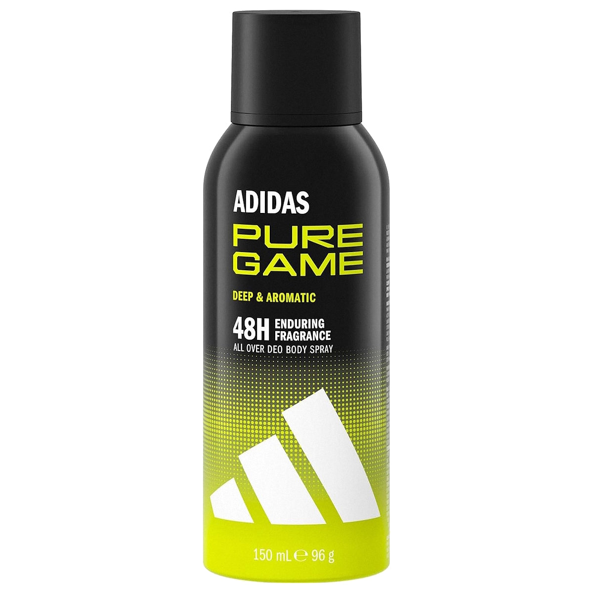 ADIDAS DEO SPRAY HOMME PURE GAME 150ML (NEW)