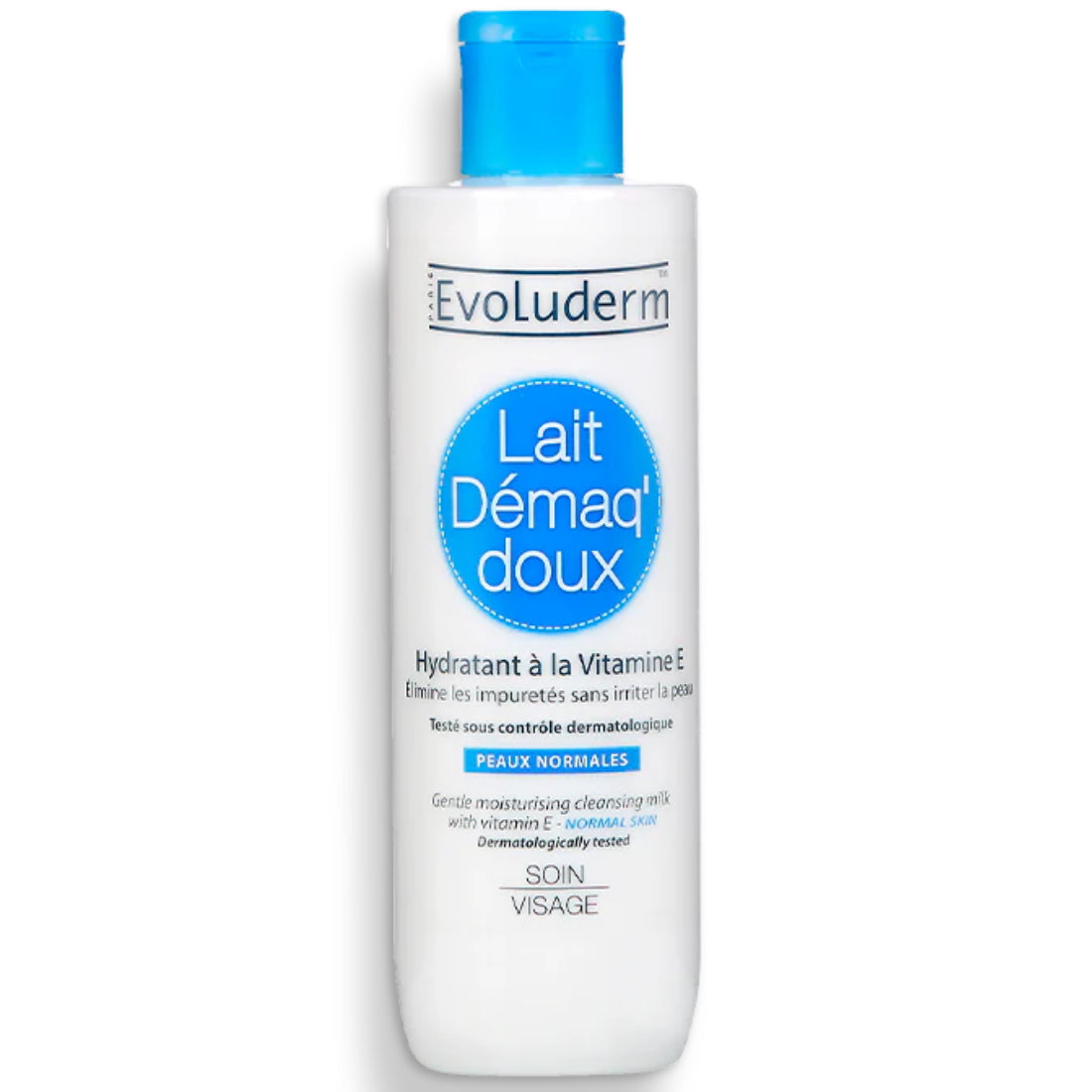 EVOLUDERM GENTLE MOISTURIZING MAKEUP REMOVER 250ML (NORMAL SKIN)