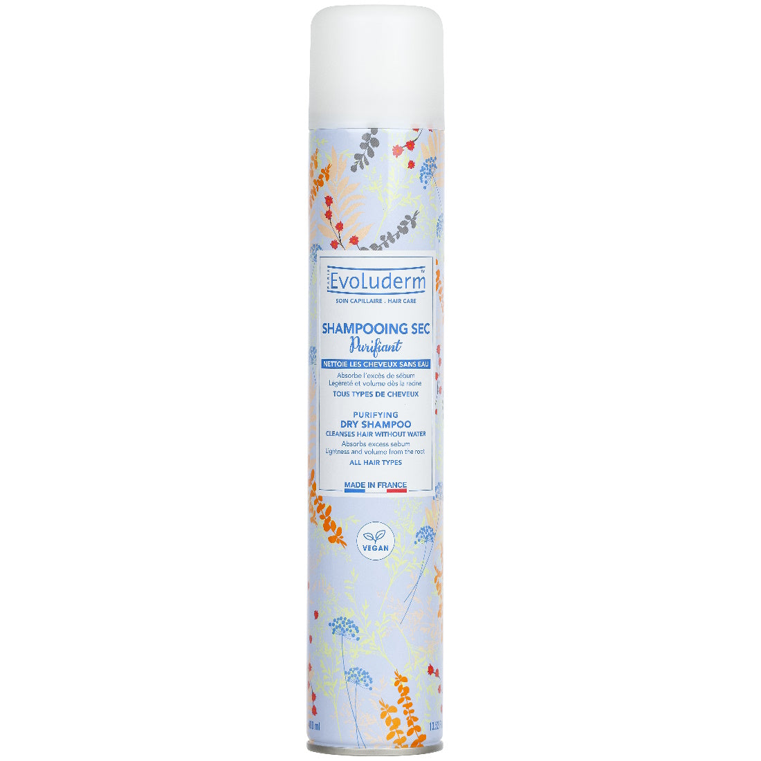 EVOLUDERM PURIFYING DRY SHAMPOO 400ML