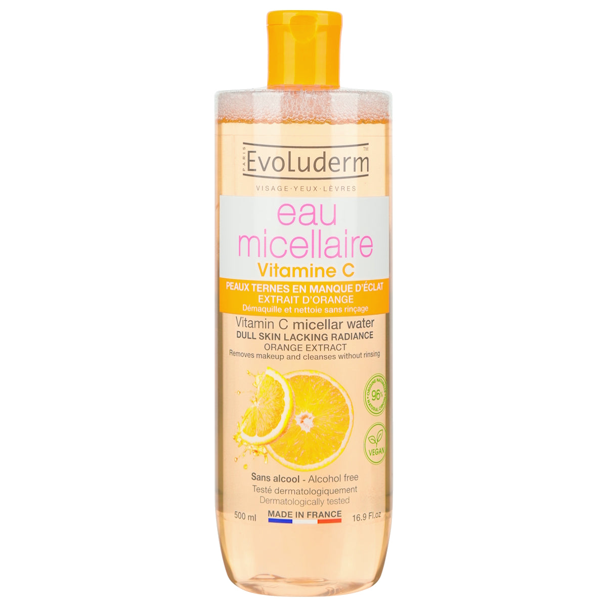 EVOLUDERM MICELLAR CLEANSING WATER 500ML