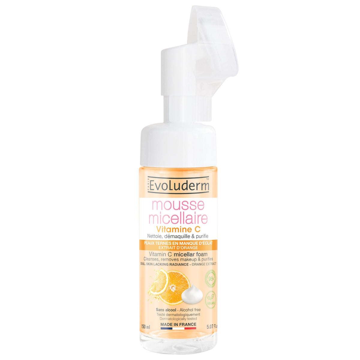 EVOLUDERM VITAMIN C MICELLAR FOAM 150ML