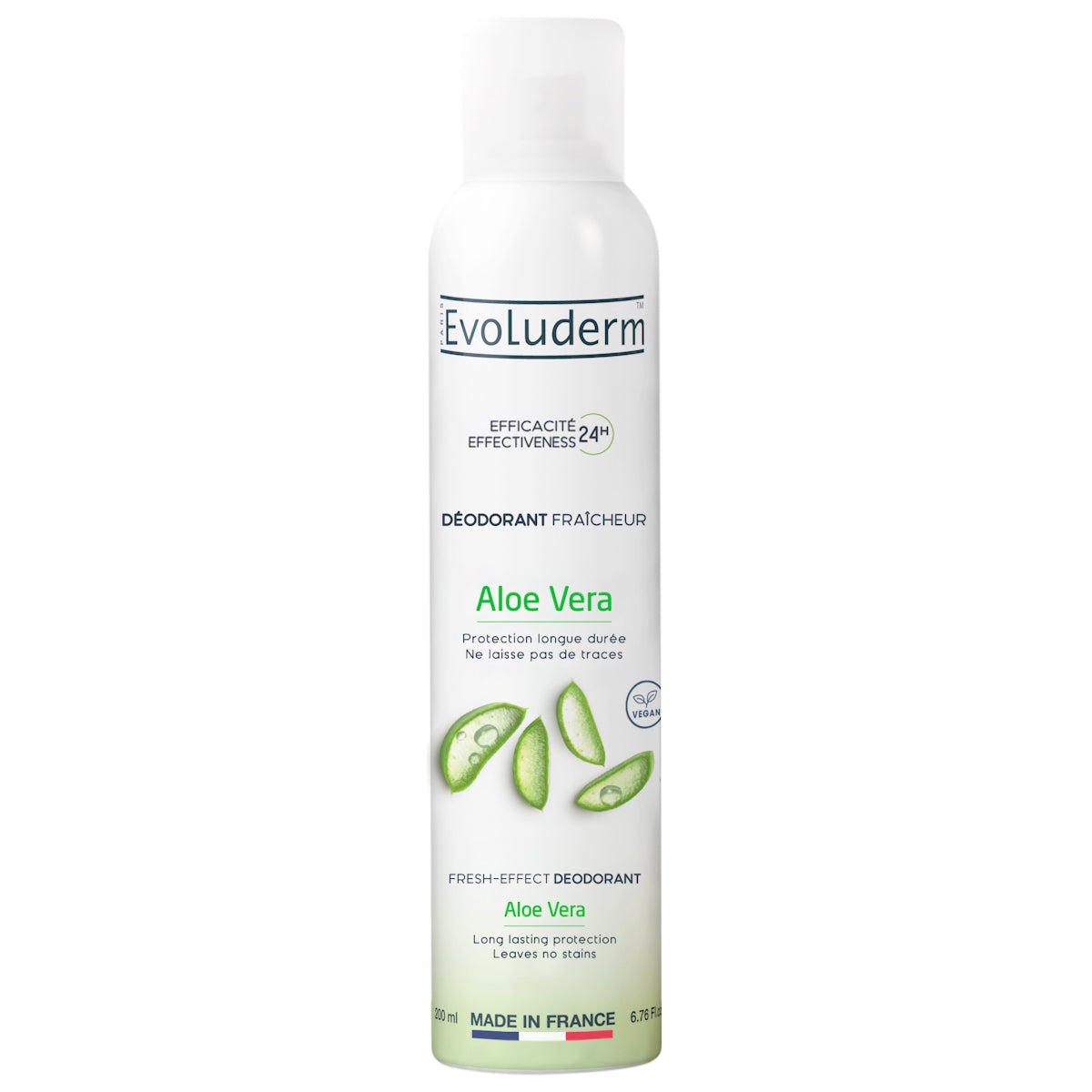 EVOLUDERM DEODORANT ALOE VERA 24H 200ML