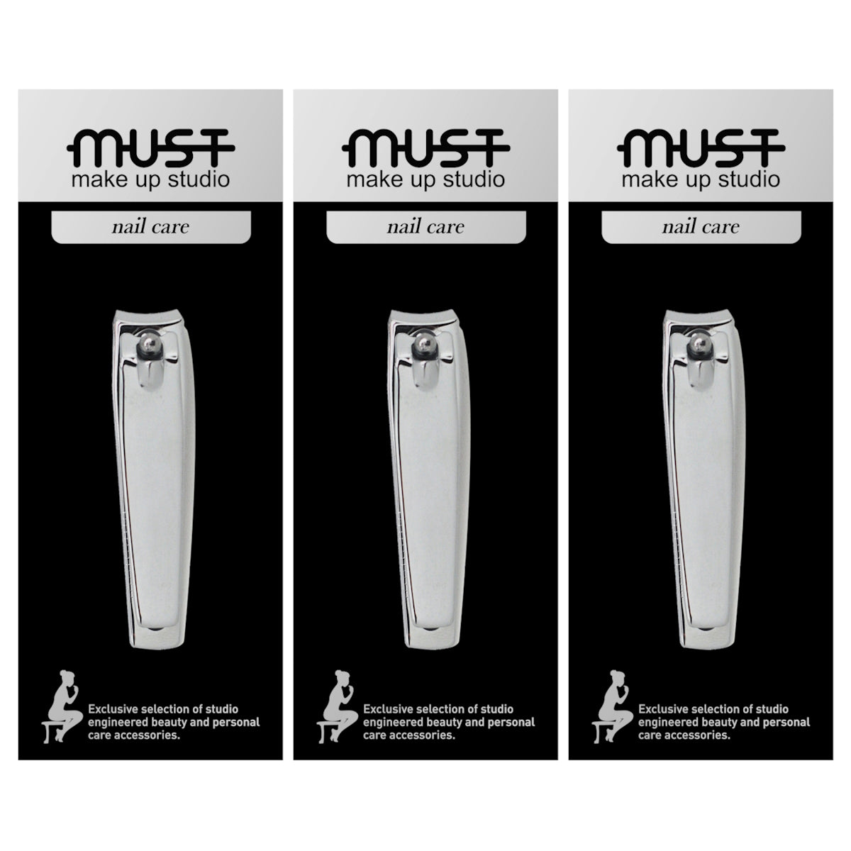 (BUNDLE OF 3) MUST 6395 NAIL CLIPPER