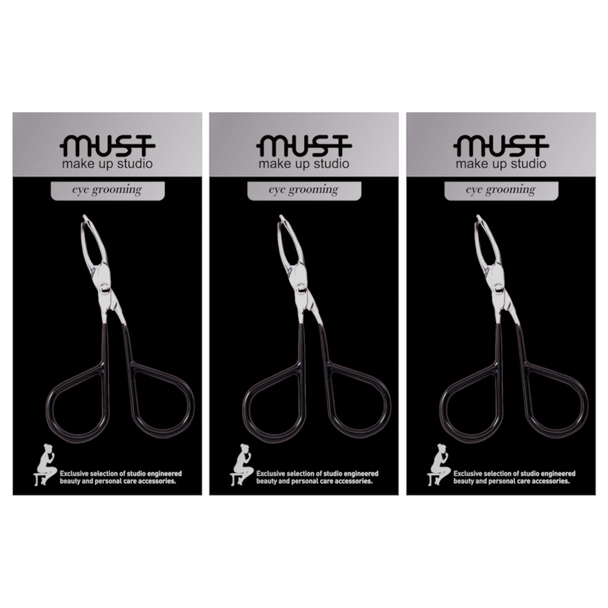 (BUNDLE OF 3) MUST 6396 GRIP TWEEZERS