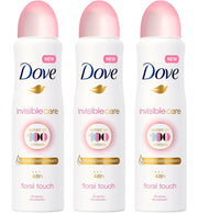 (BUNDLE OF 3) DOVE INVISIBLE CARE DEODORANT SPRAY FLORAL TOUCH 250ML