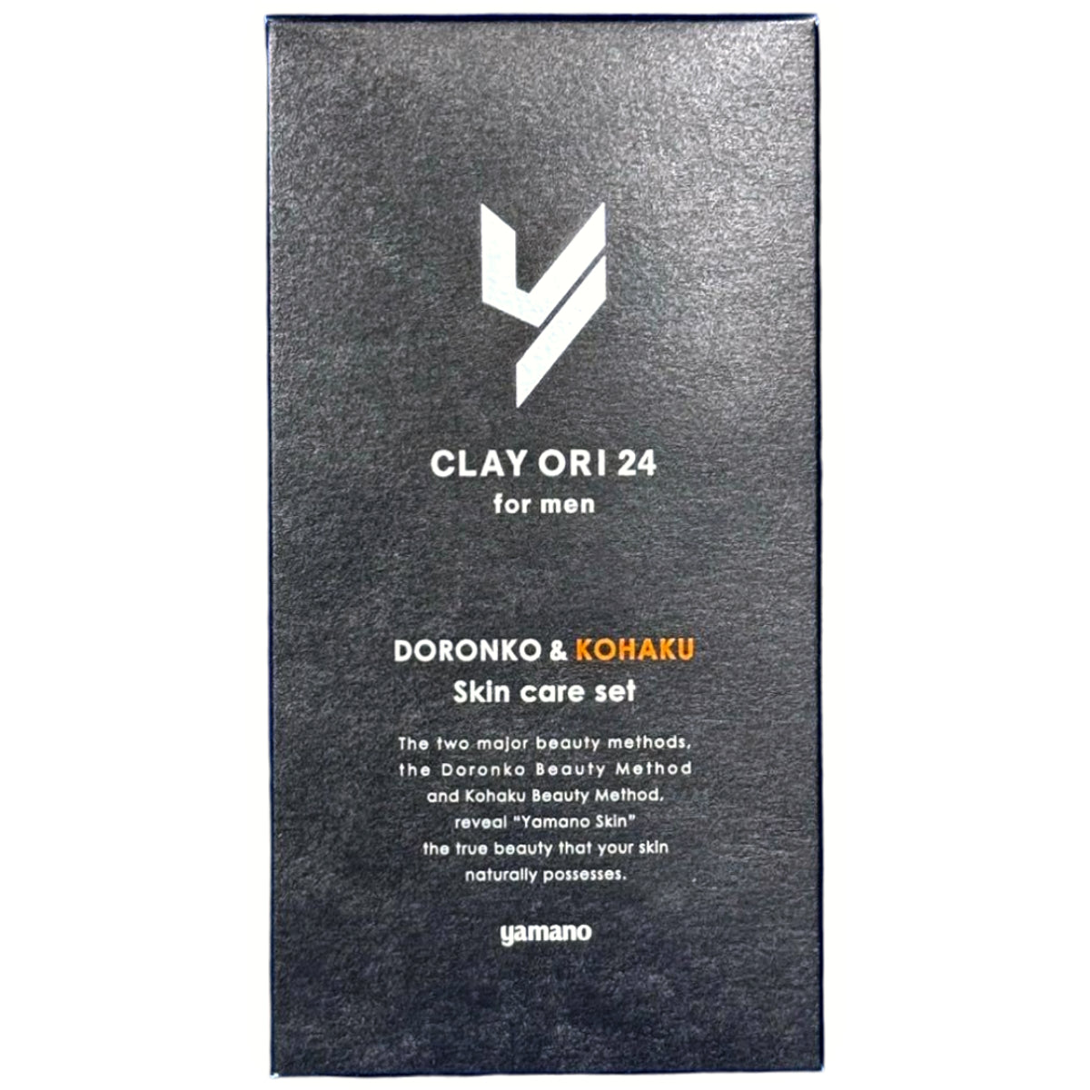 YAMANO CLAY ORI 24 FOR MEN DORONKO & KOHAKU SKINCARE SET (EXP:04/2026)