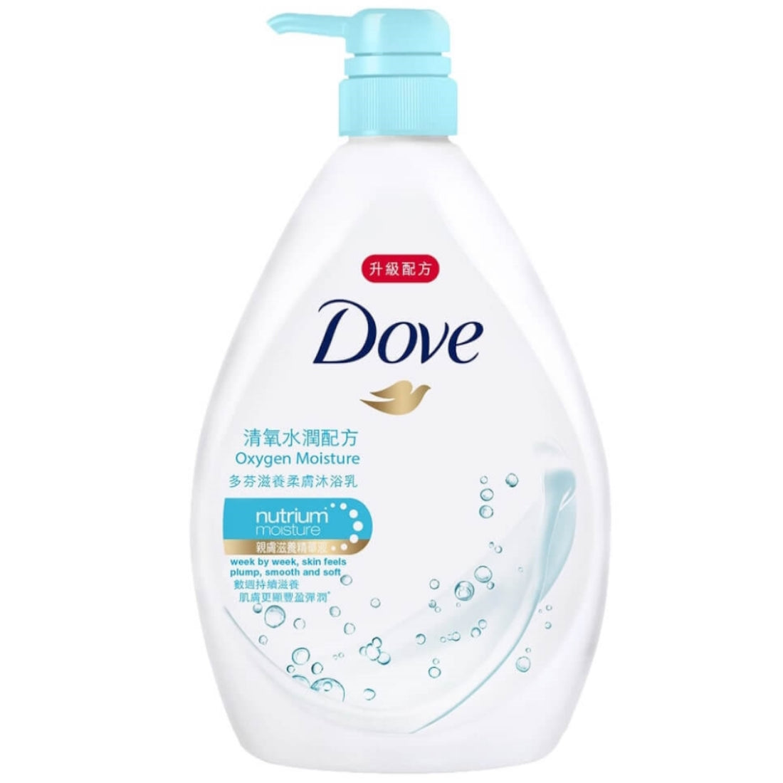 DOVE SHOWER OXYGEN MOISTURE 1L