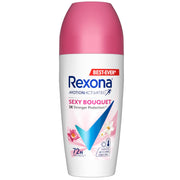 REXONA WOMEN DEODORANT ROLL ON SEXY BOUQUET 45ML (EXP: 01/2027)