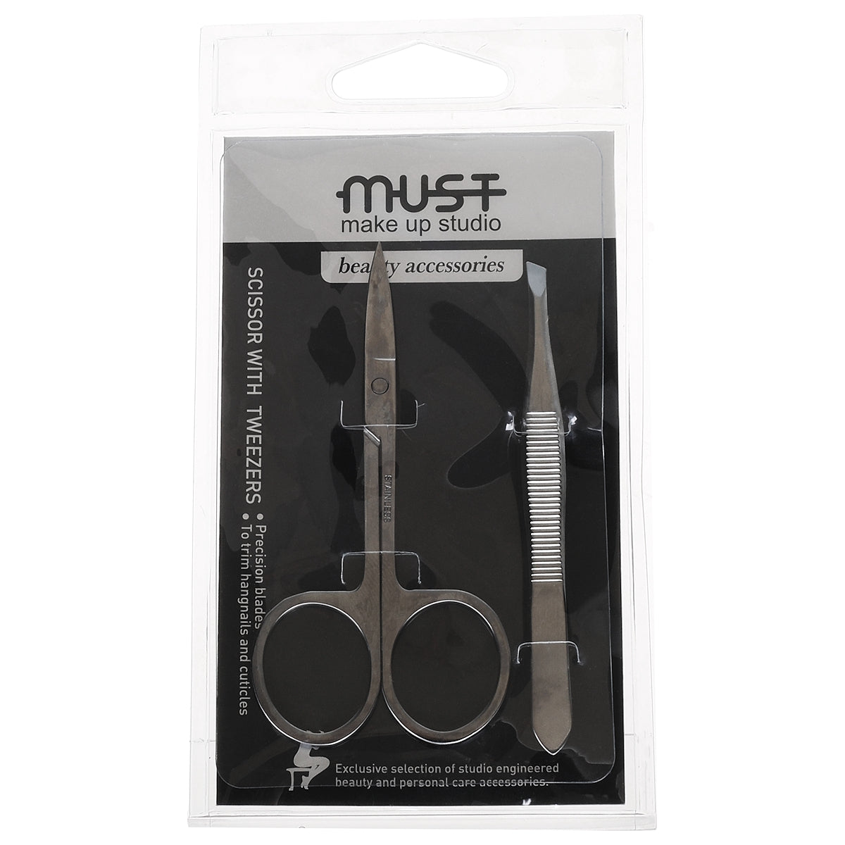 MUST 6421 SCISSORS WITH TWEEZERS SET