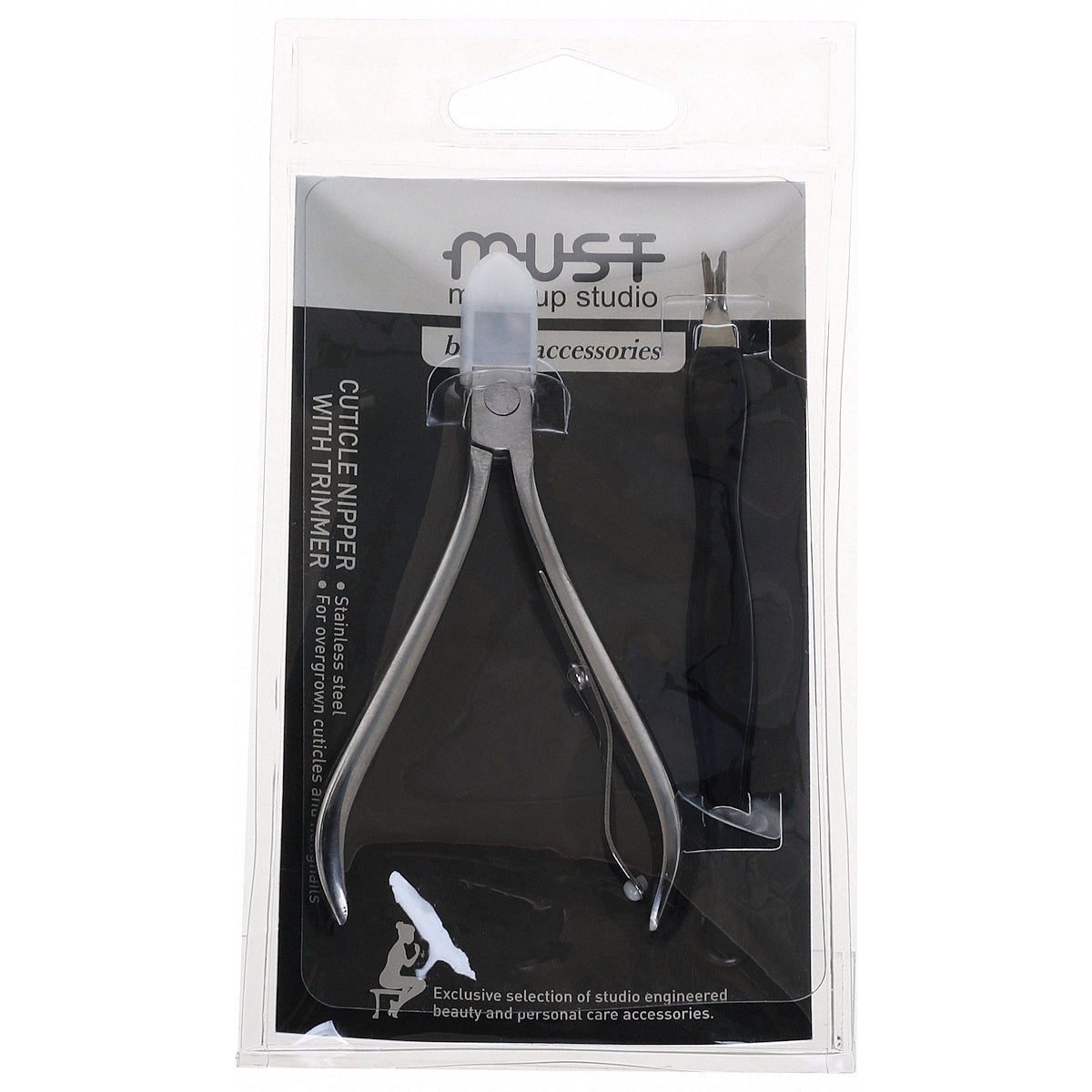 MUST 6423 CUTICLE NIPPER WITH TRIMMER