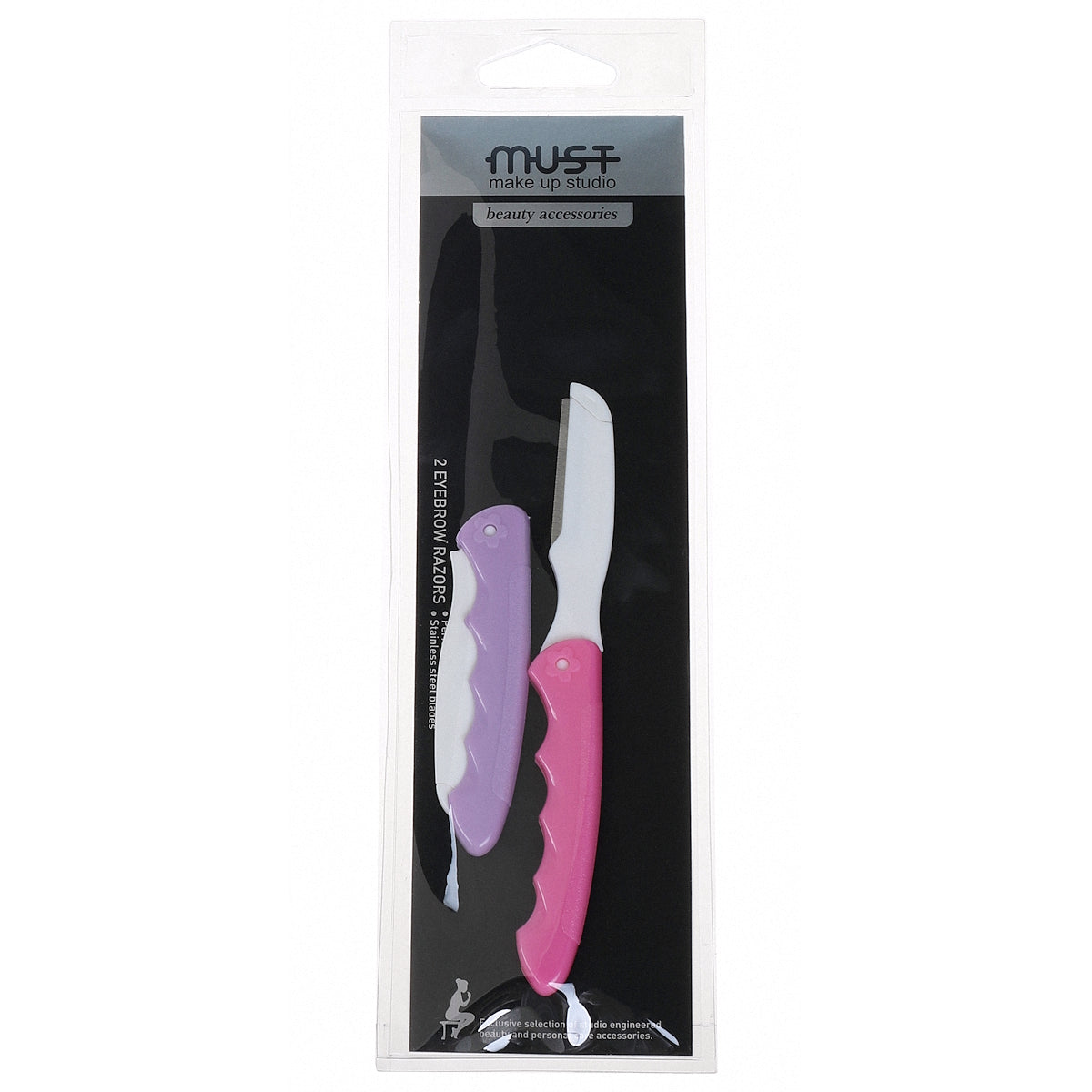 MUST 6427 EYEBROW RAZOR 2PCS