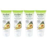 (BUNDLE OF 4) EVERSOFT ORGANIC CLEANSING FOAM AVOCADO & RICE BRAN 50G