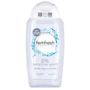 FEMFRESH INTIMATE WASH 0% SENSITIVE 250ML