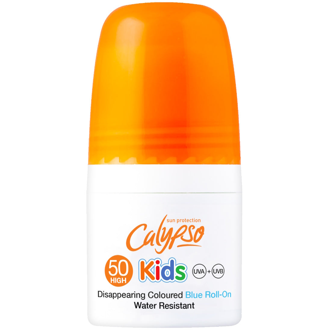 CALYPSO KIDS DISAPPEARING COLOURED BLUE ROLL ON SPF50 50ML  (EXP:05/2027)