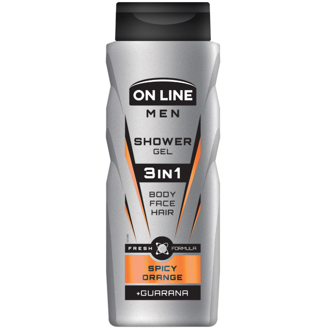ON LINE MEN SHOWER GEL 3 IN 1 SPICY ORANGE 400ML (EXP:06/2027)